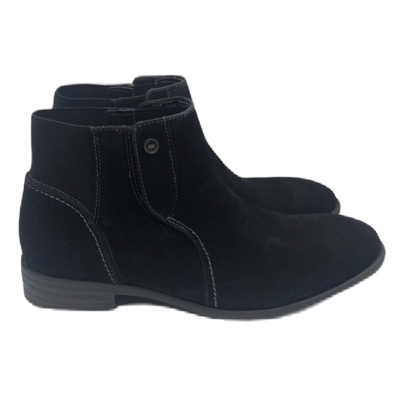 RW by Robert Wayne Men's Black Slip On Chukka Boots 8.5D Faux Suede - Picture 1 of 14
